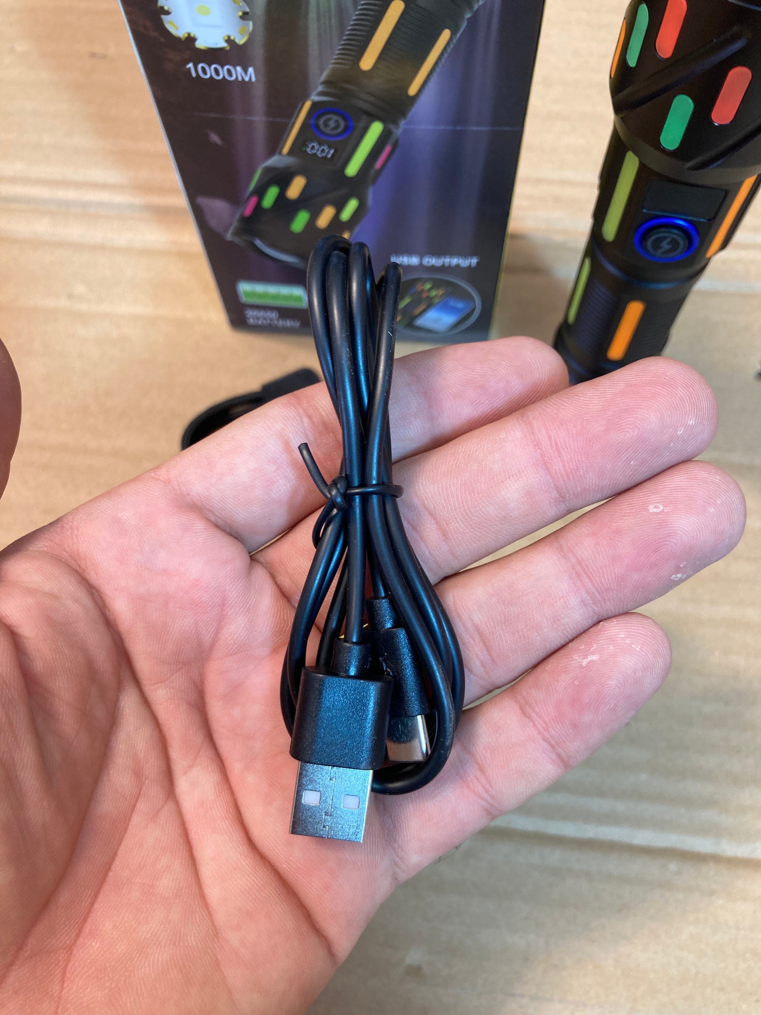 COBA Digital Long Range Compact Flashlight - Torch CB-G706