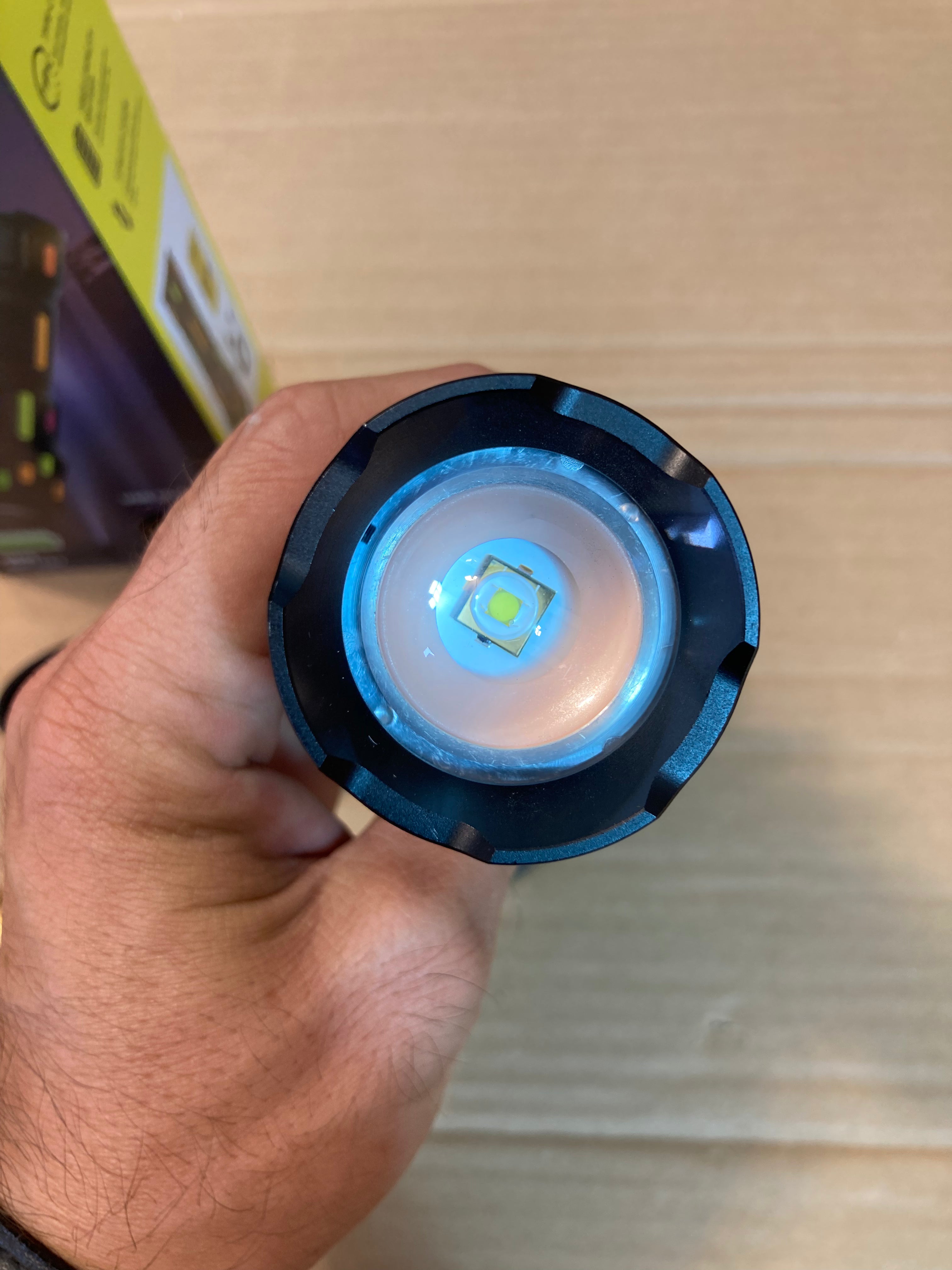 COBA Digital Long Range Compact Flashlight - Torch CB-G706