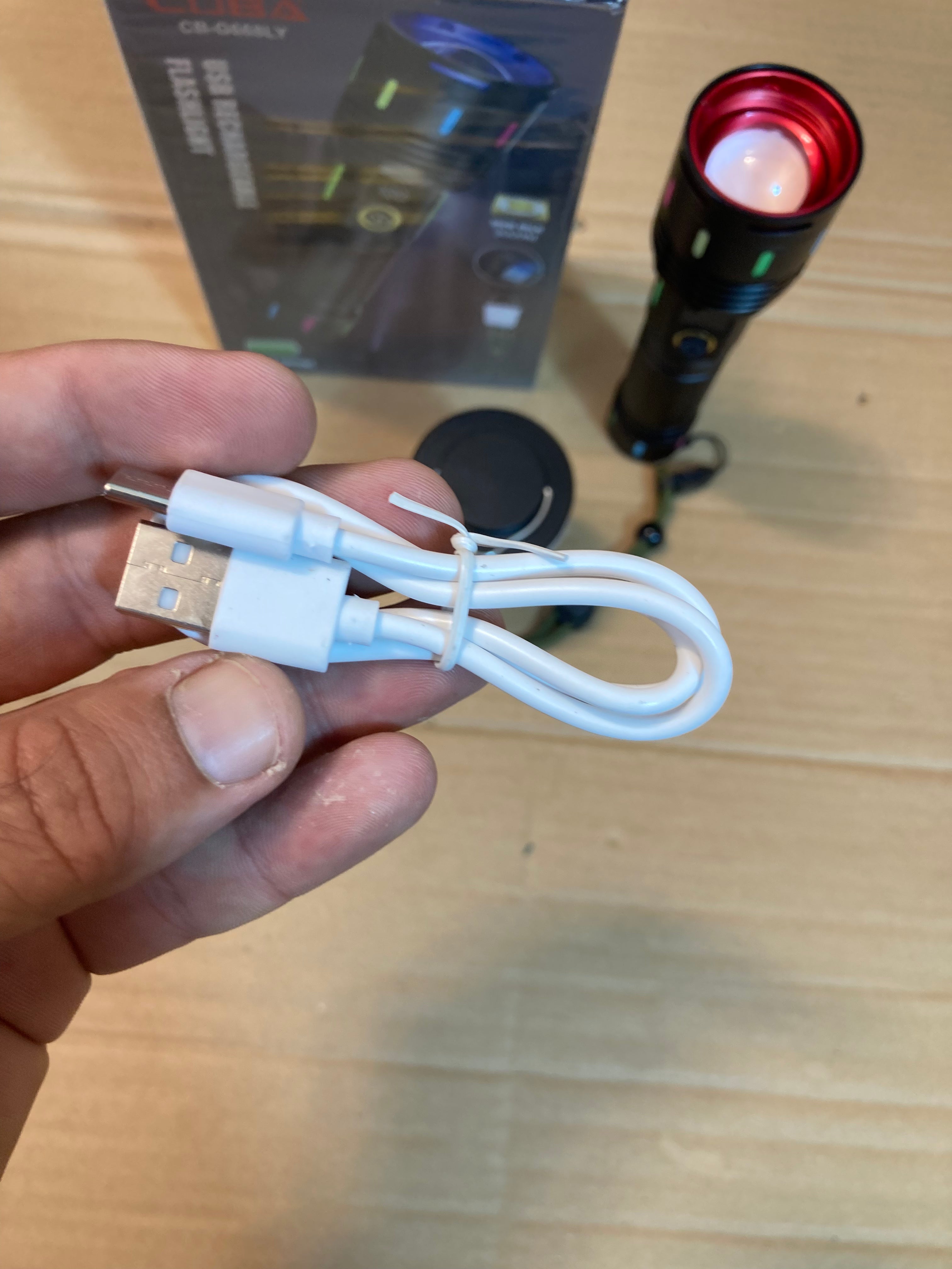 COBA Digital Lamp Flashlight - Torch CB-G668LY-X