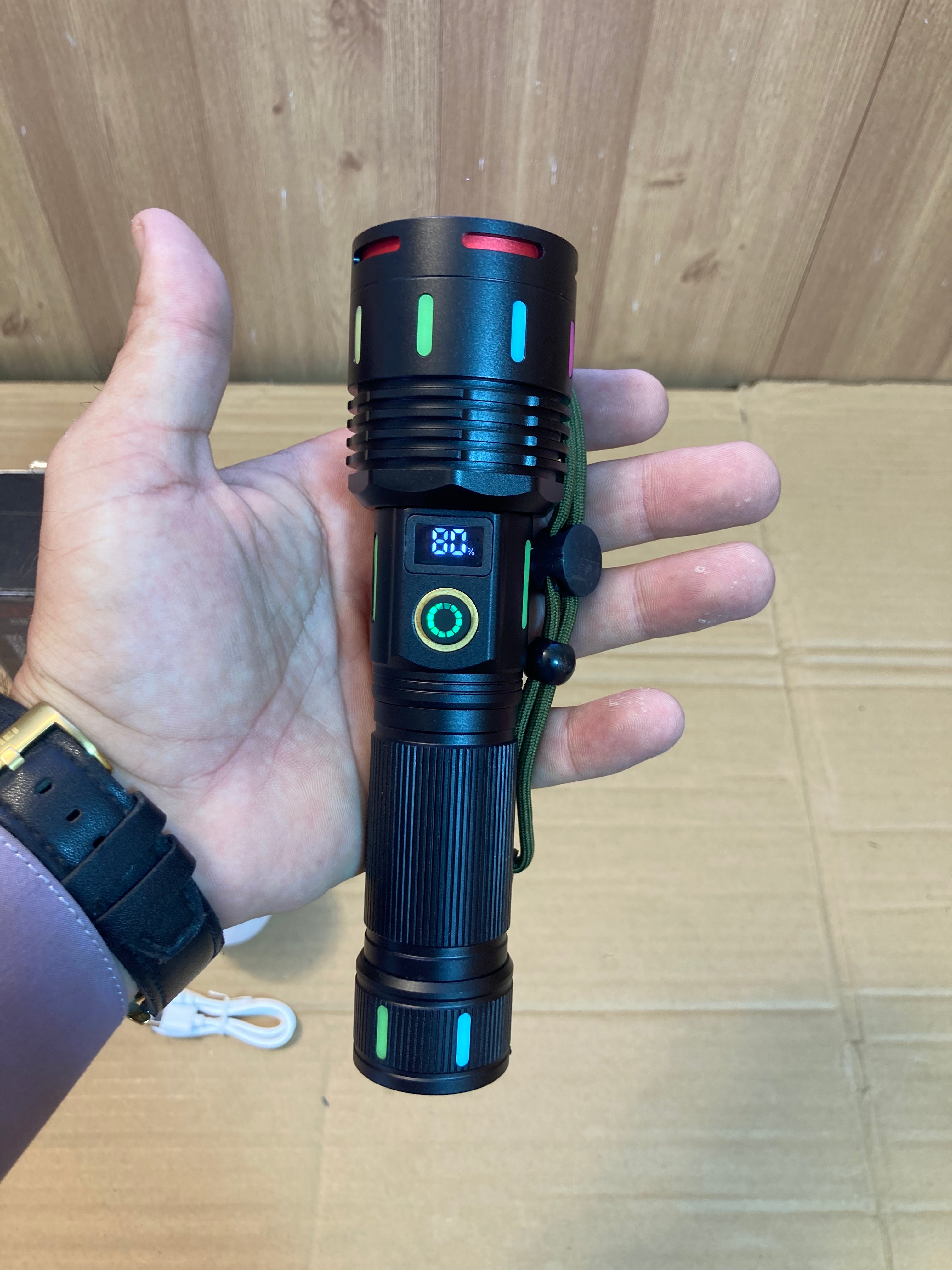 COBA Digital Lamp Flashlight - Torch CB-G668LY-X