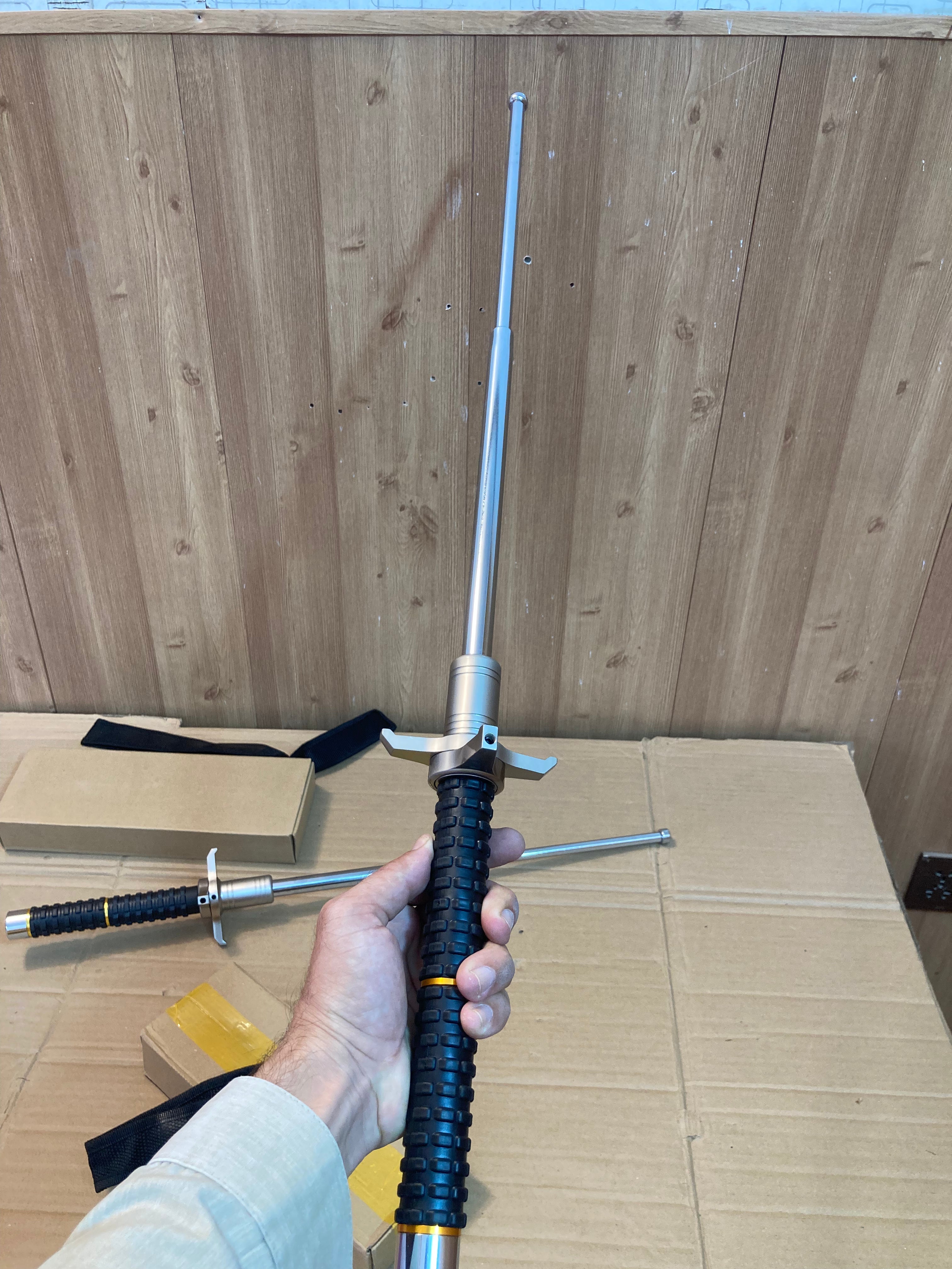 Multifunctional Self Defence Retractable Stick - Telescopic Baton