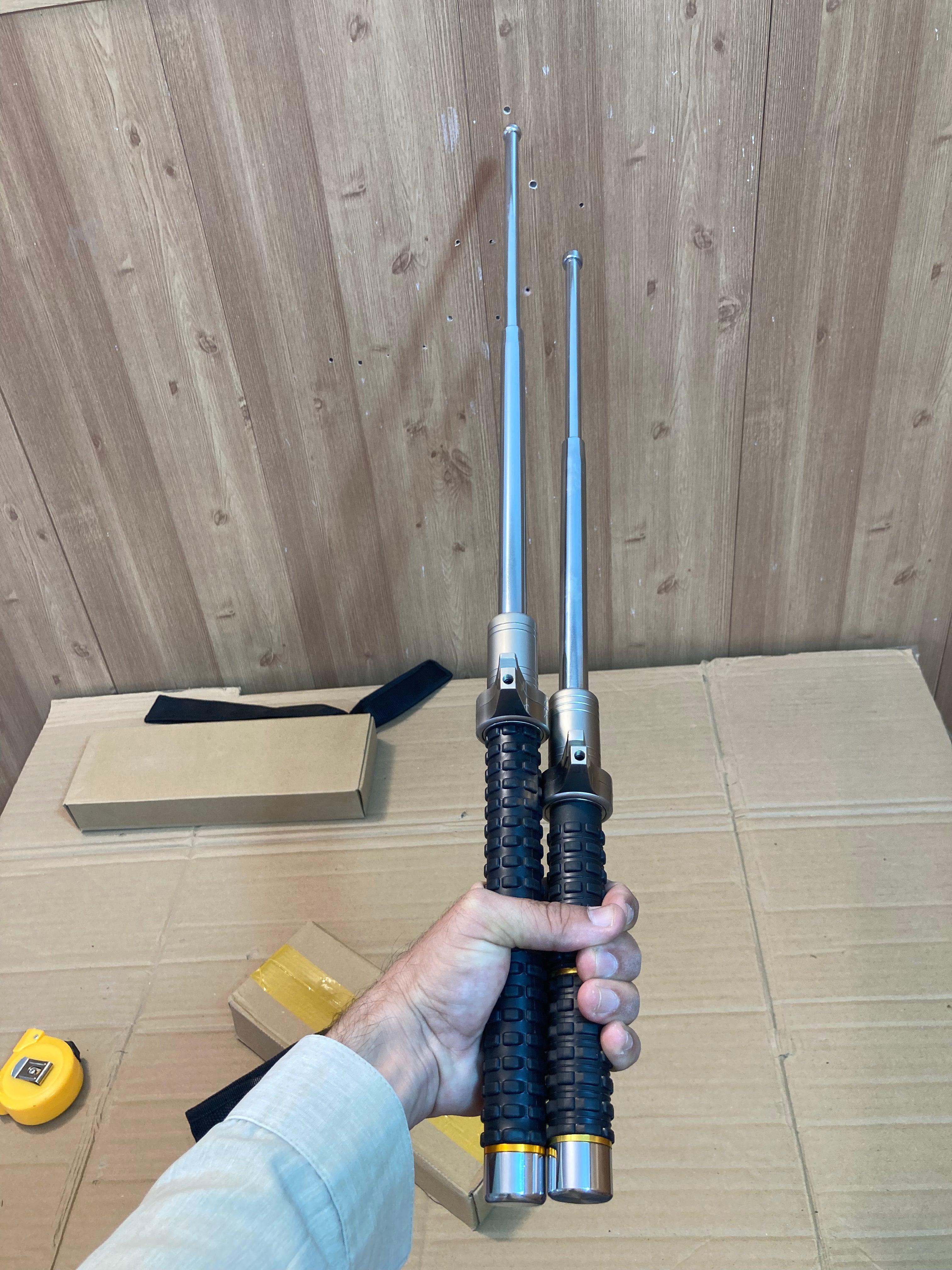 Multifunctional Self Defence Retractable Stick - Telescopic Baton