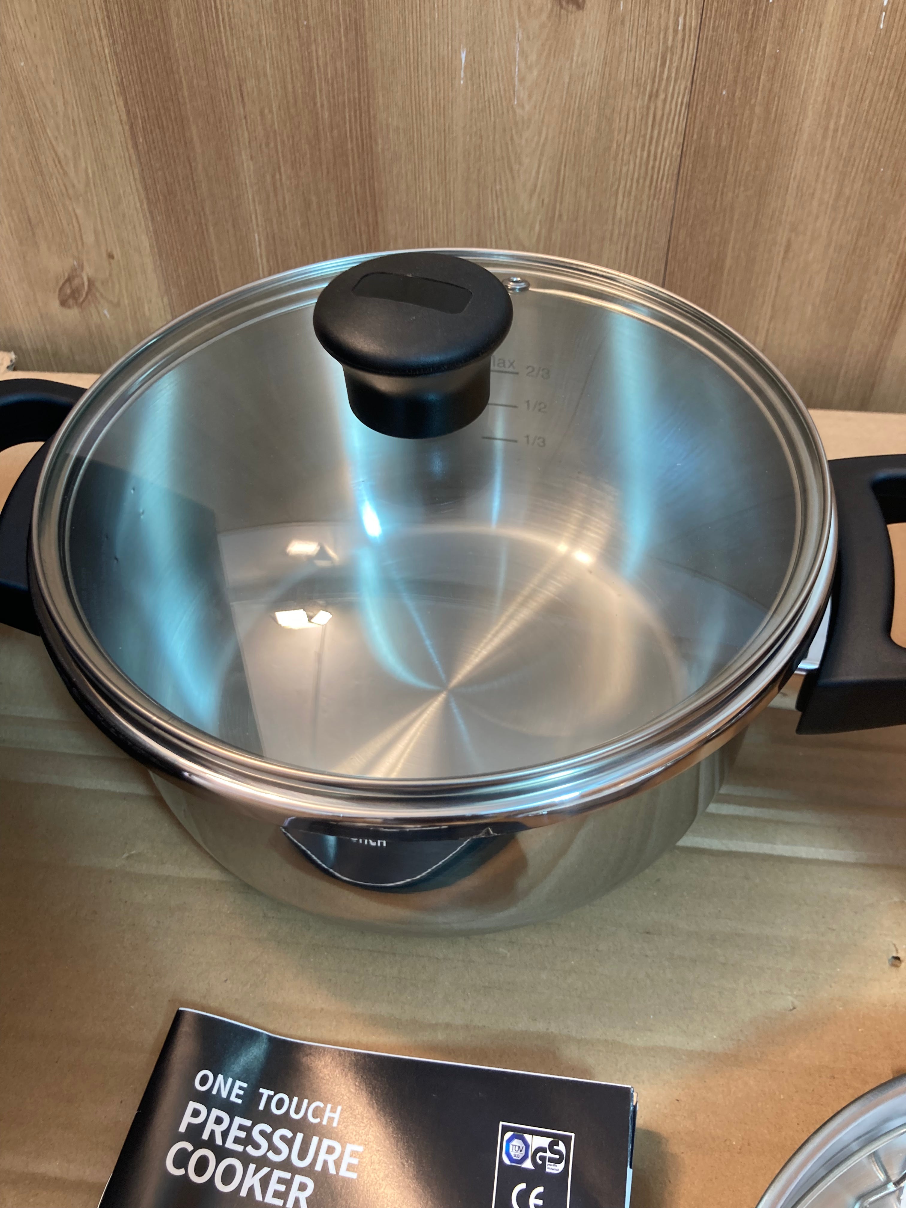 Royal King Induction Base 18/10 Stainless Steel Pressure Cooker 4+6 Litre