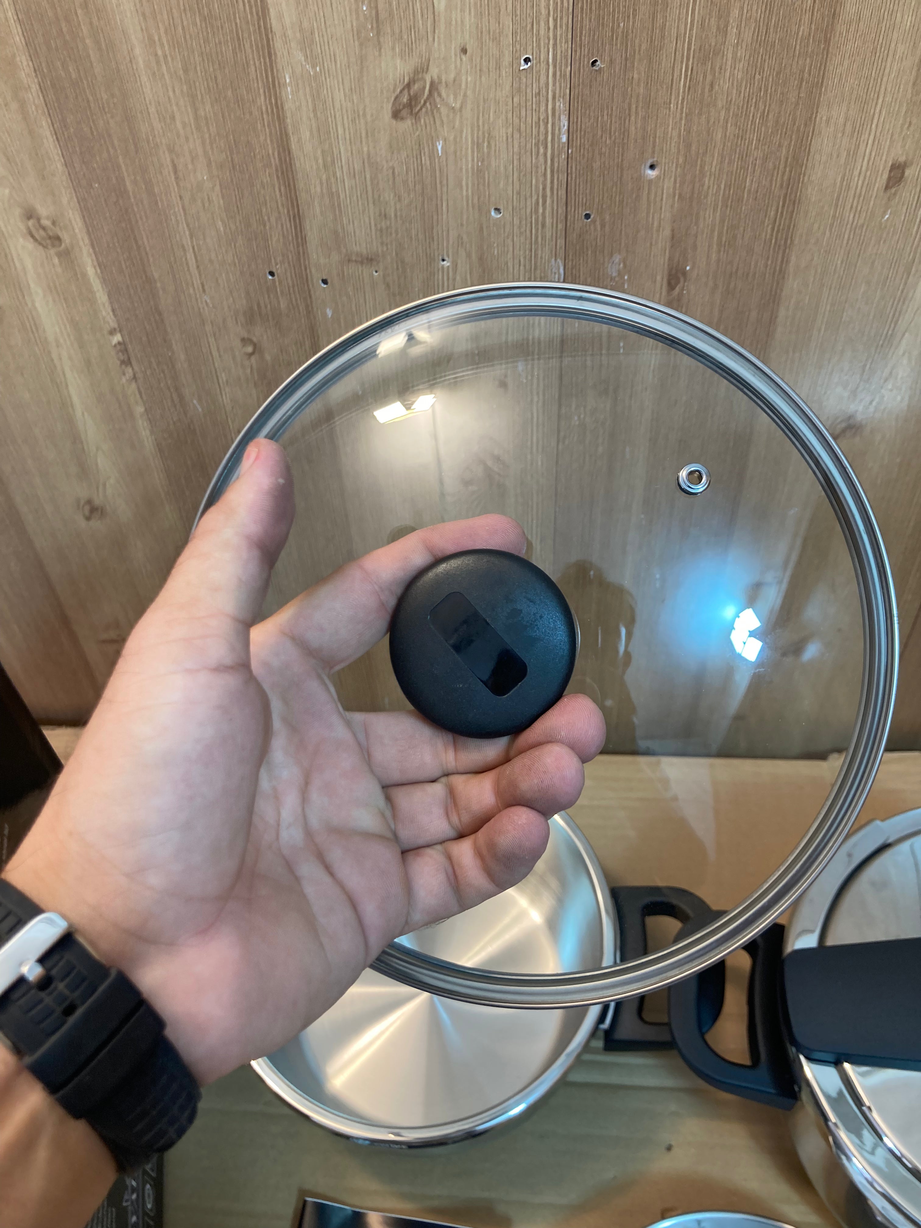 Royal King Induction Base 18/10 Stainless Steel Pressure Cooker 4+6 Litre