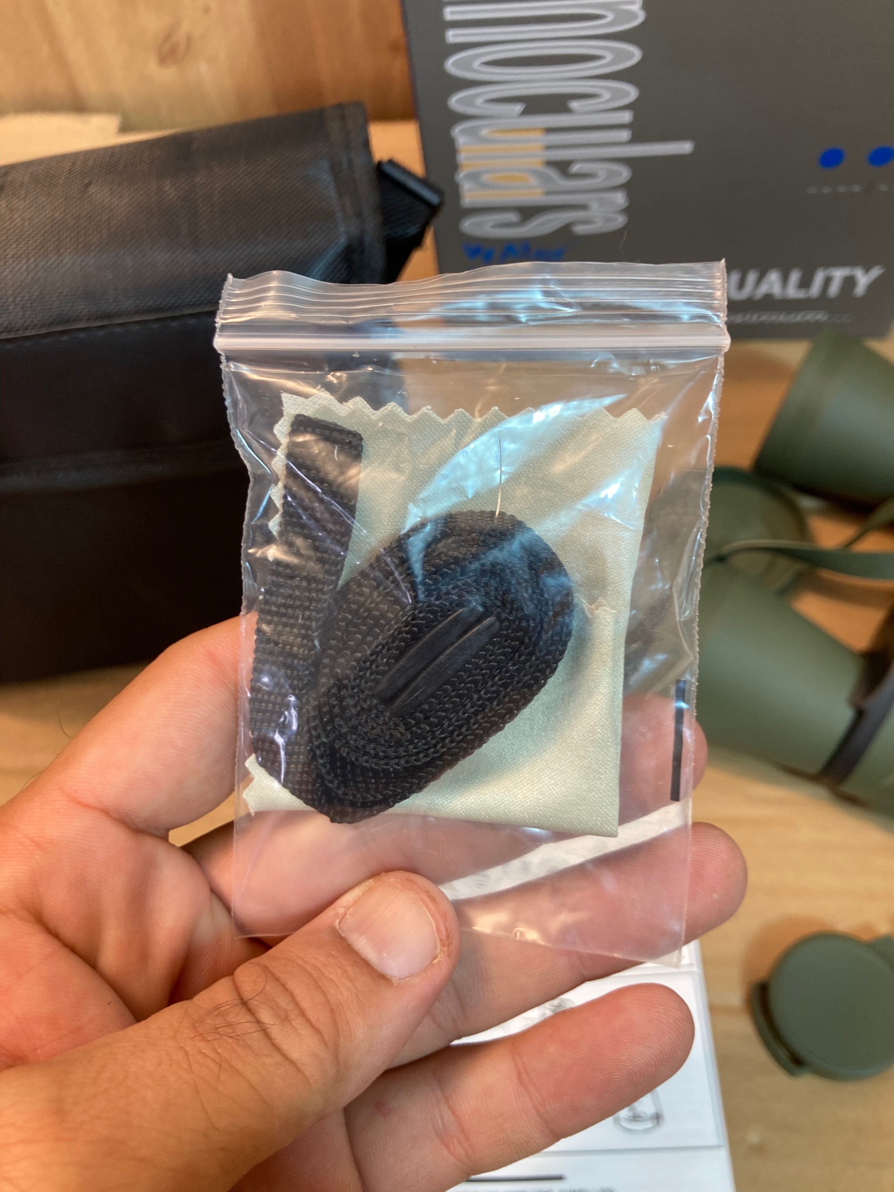 Lot Imported High Quality Water Proof Binoculars 20x50 8.2 degree with Case and Lens Covers