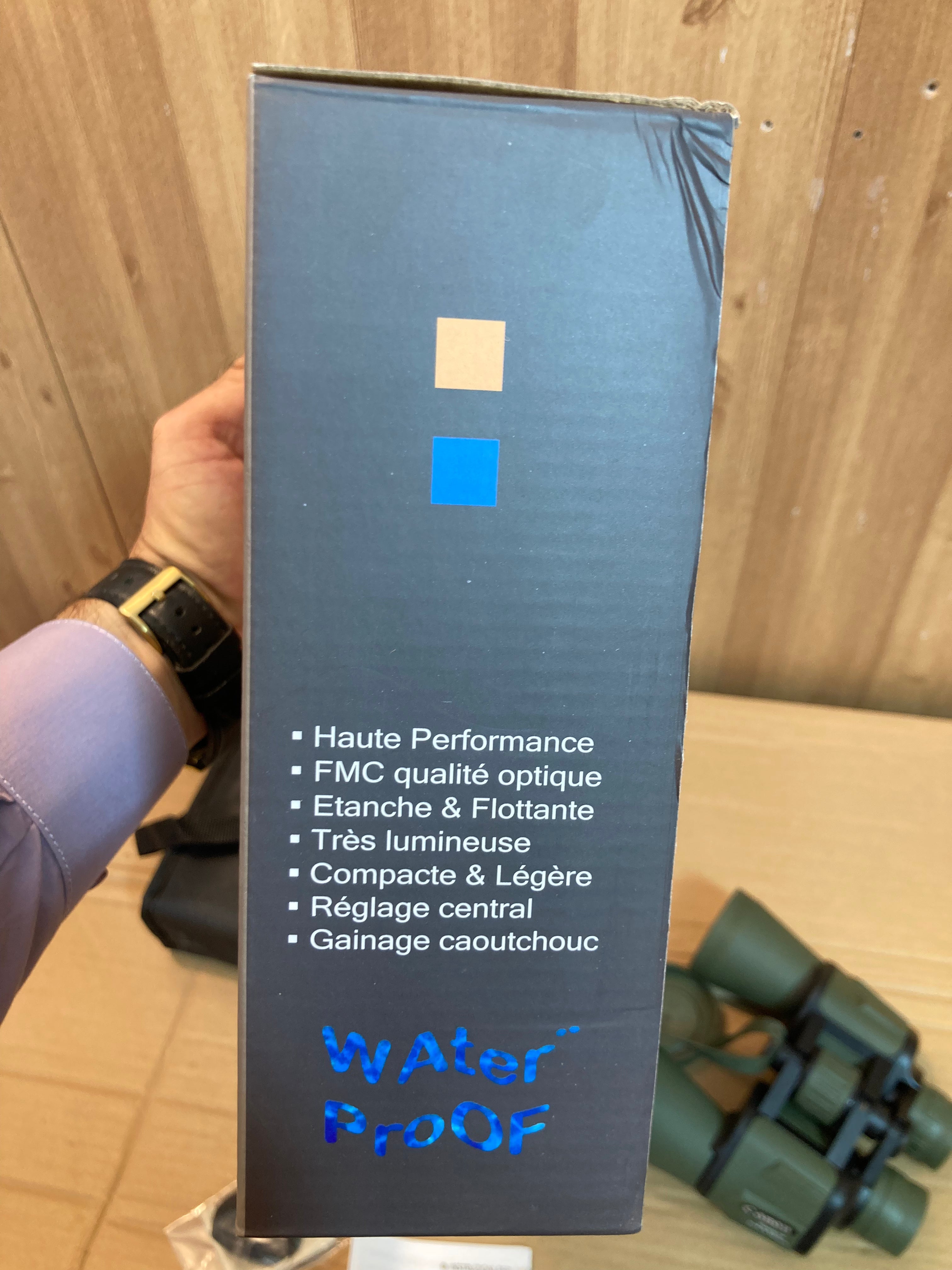 Lot Imported High Quality Water Proof Binoculars 20x50 8.2 degree with Case and Lens Covers