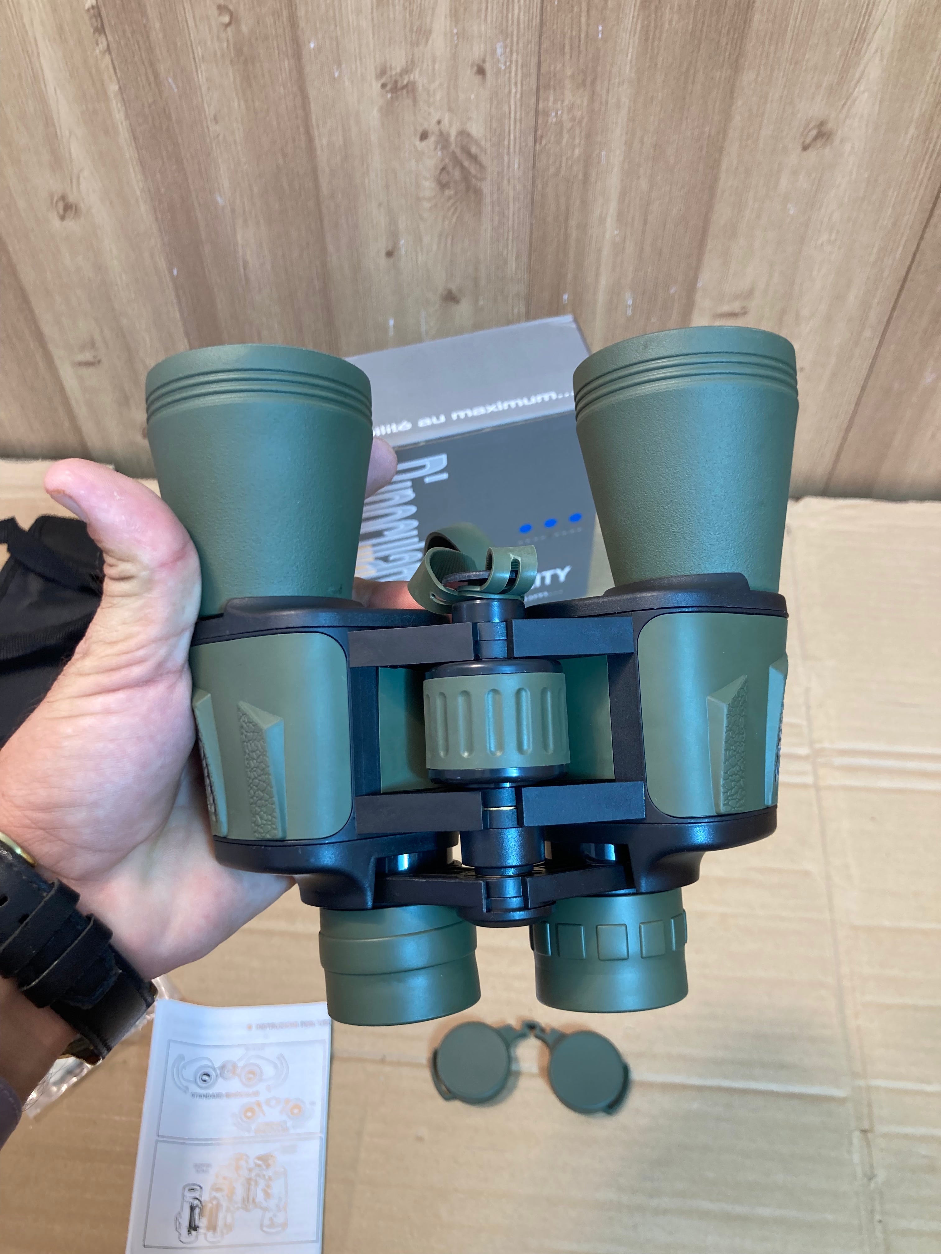 Lot Imported High Quality Water Proof Binoculars 20x50 8.2 degree with Case and Lens Covers