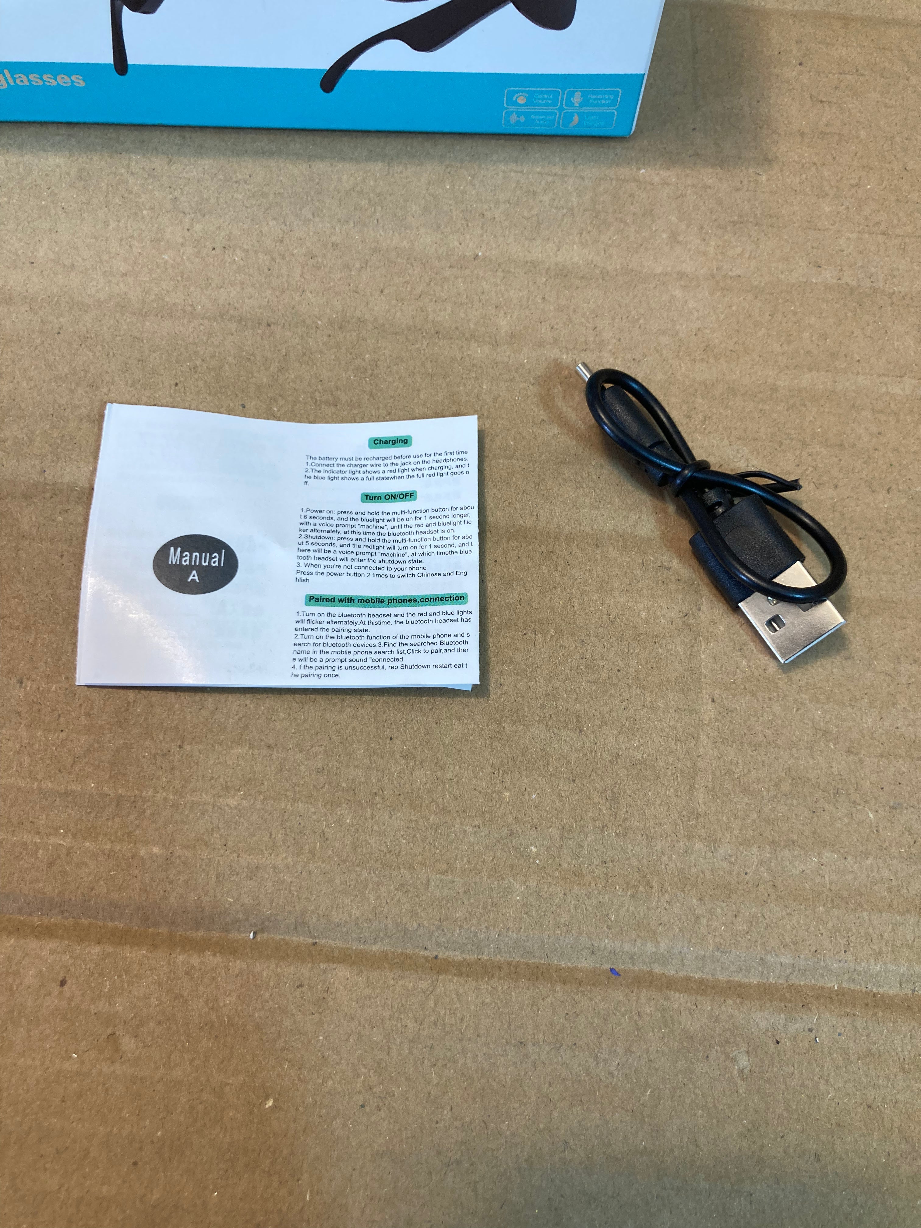 G58 Wireless Bluetooth Headset Smart Glasses