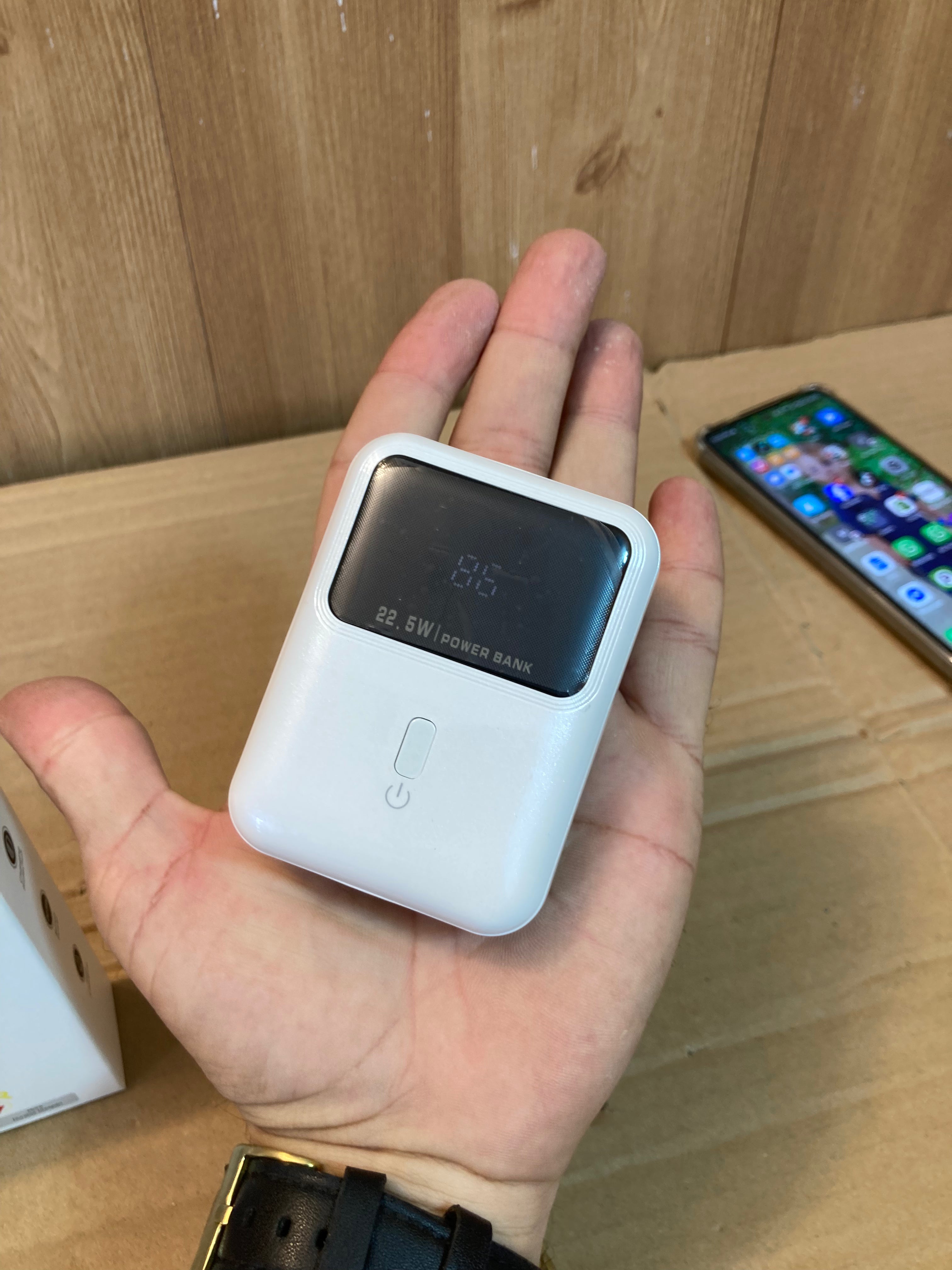 H5 Mini Compact 22.5W Fast Charging Power Bank 10,000 mAh