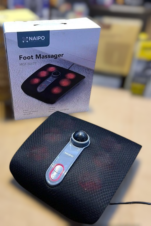 NAIPO Shiatsu Foot Massager With Kneading And Heating