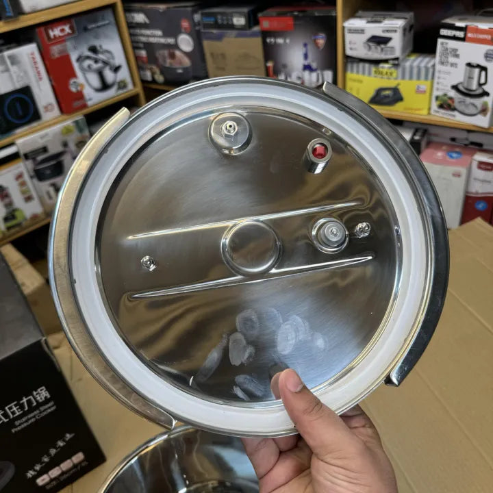 Lot Imported Stainless Steel Pressure Cooker 9L