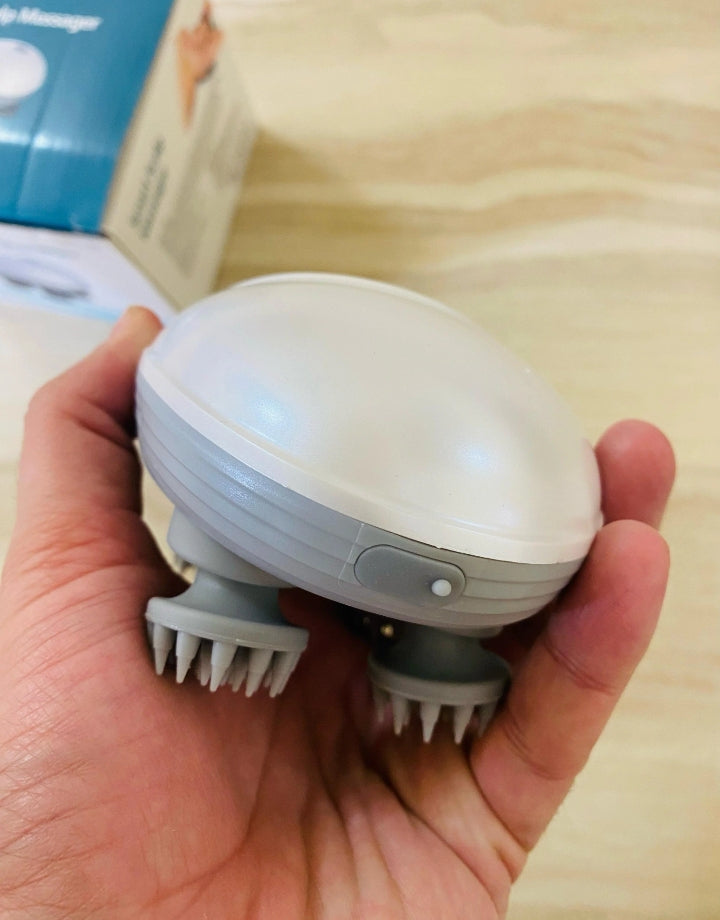 Electric Head/Shoulder Scalp Massager with 4 Kneading
