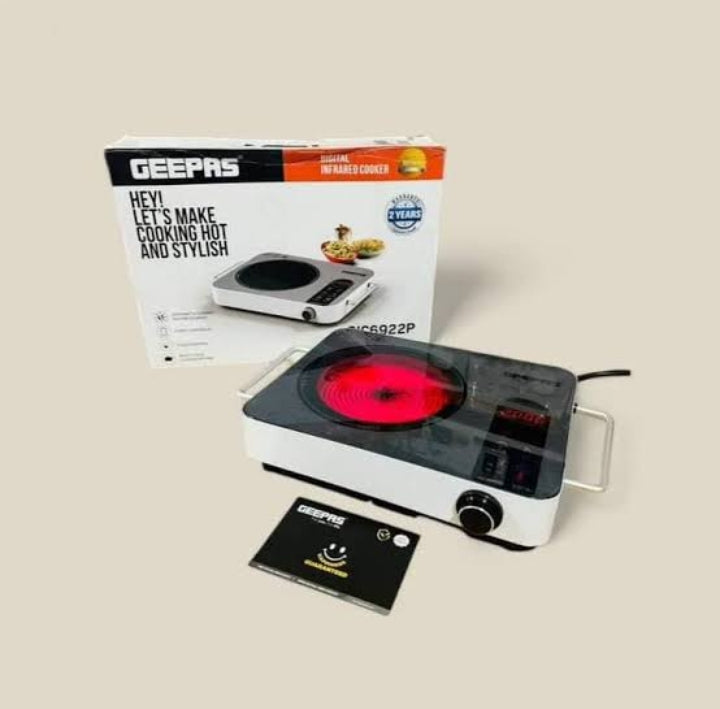 Geepas 2000W Digital Infrared Cooker/Hotplate 6922