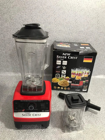 Germany Lot Silver Crest 2-in-1 Blender & Grinder 2.5L