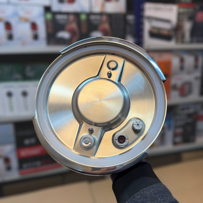 Lot Imported Unique Pro 4+6L Stainless Steel Pressure Cooker With Steamer