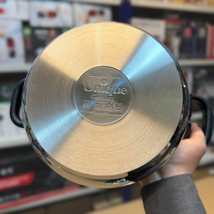 Lot Imported Unique Pro 4+6L Stainless Steel Pressure Cooker With Steamer