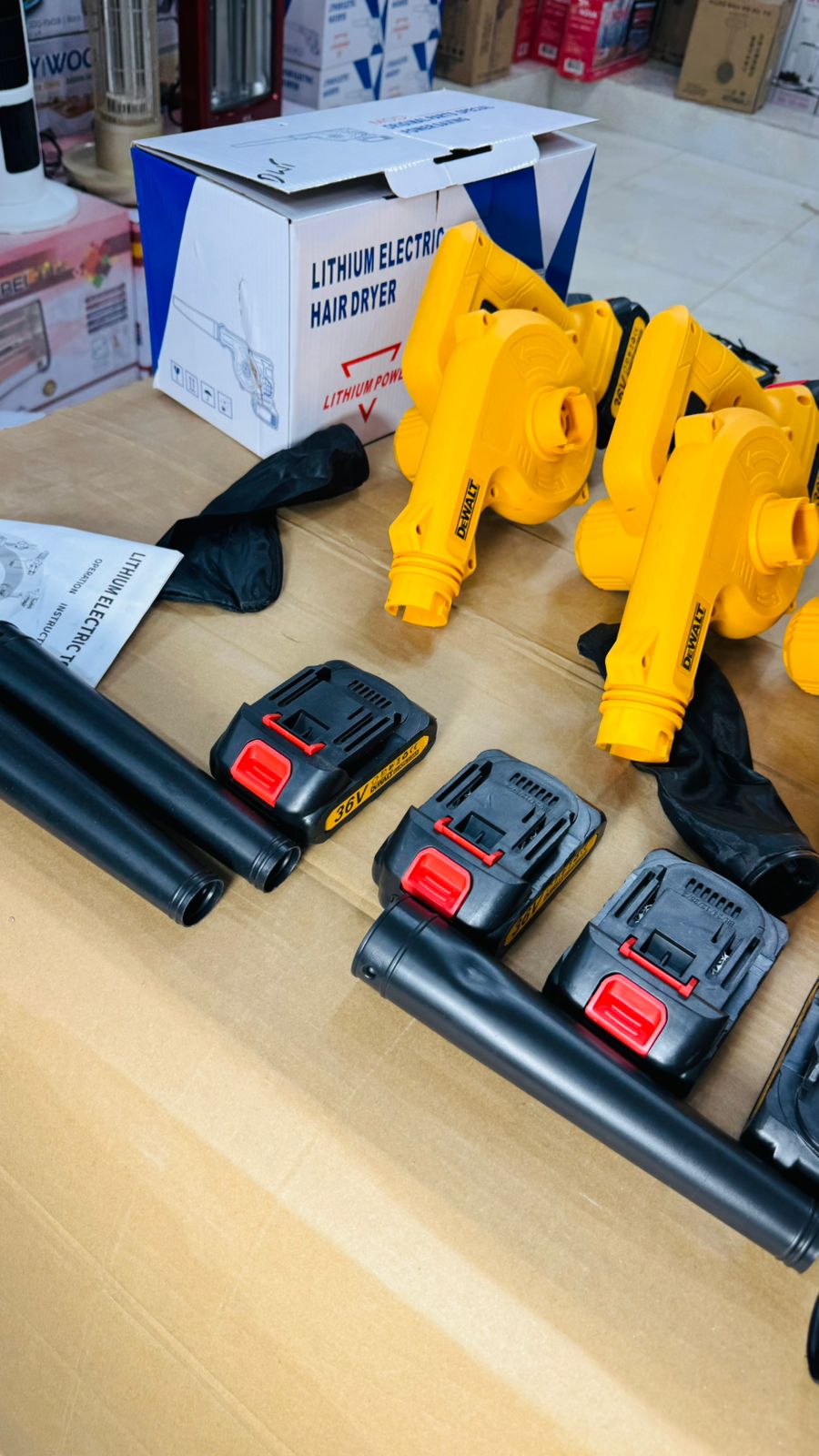 Dewalt Lithium Electric Blower & Hair Dryer – Dual-Purpose Power Tool