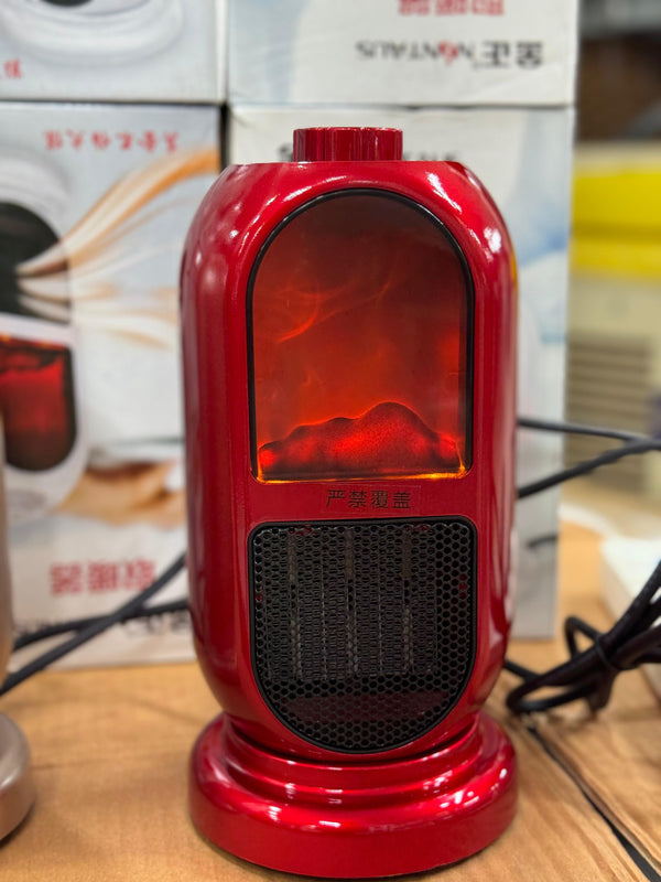 Nontause 3D Flame Heater – Portable Electric Space Heater with Realistic Flame Effect