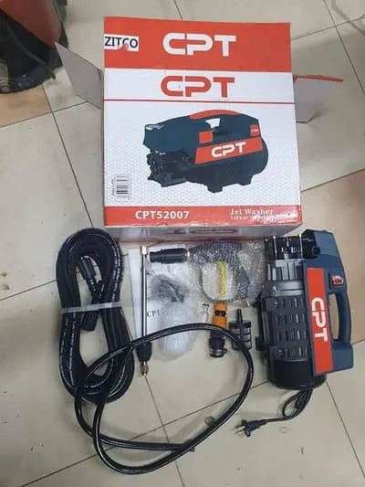 CPT 2-in-1 Gun Pressure Washer 1500W
