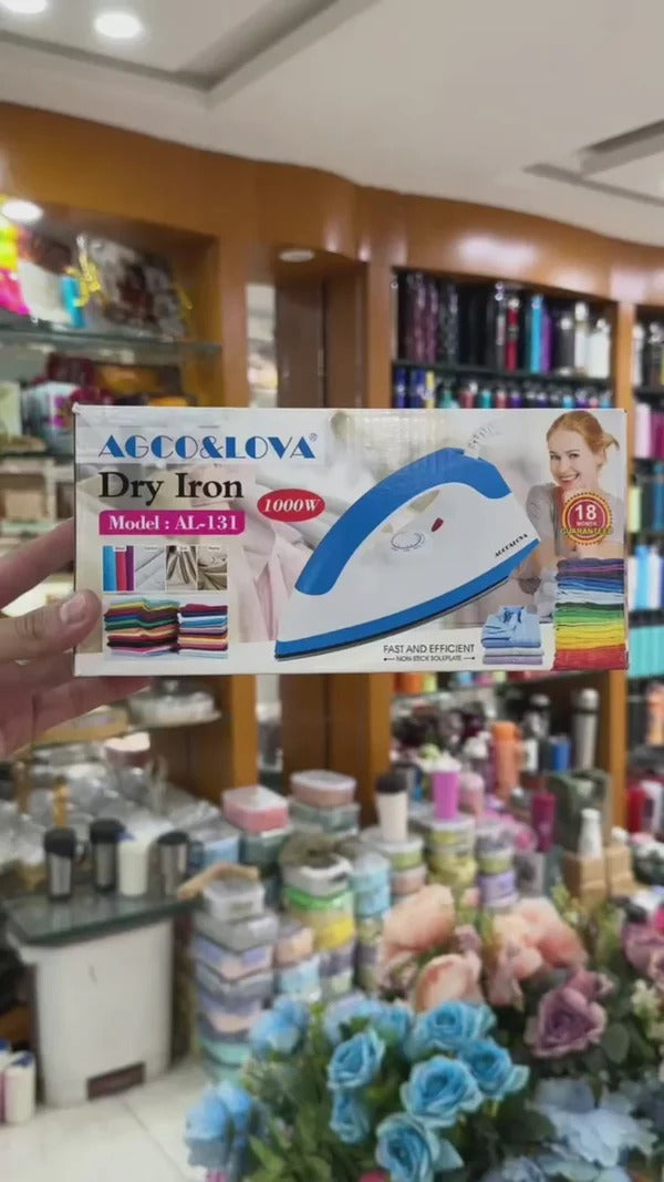 AGCO & LOVA Dry Iron - Lot Imported