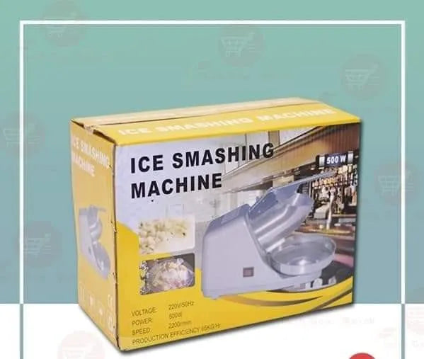 Ice Crushing Machine - Ice Smashing Electric Crusher Machine