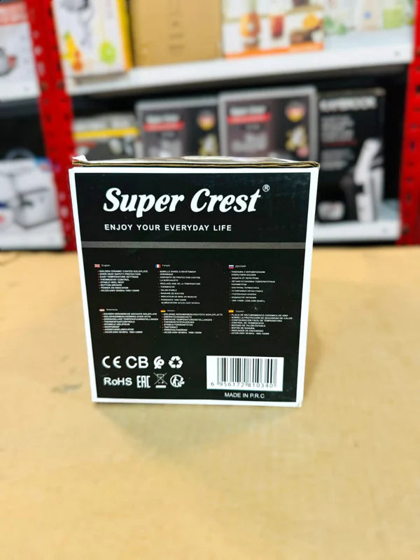 Super Crest Germany Heavy Duty Dry Iron 1200W