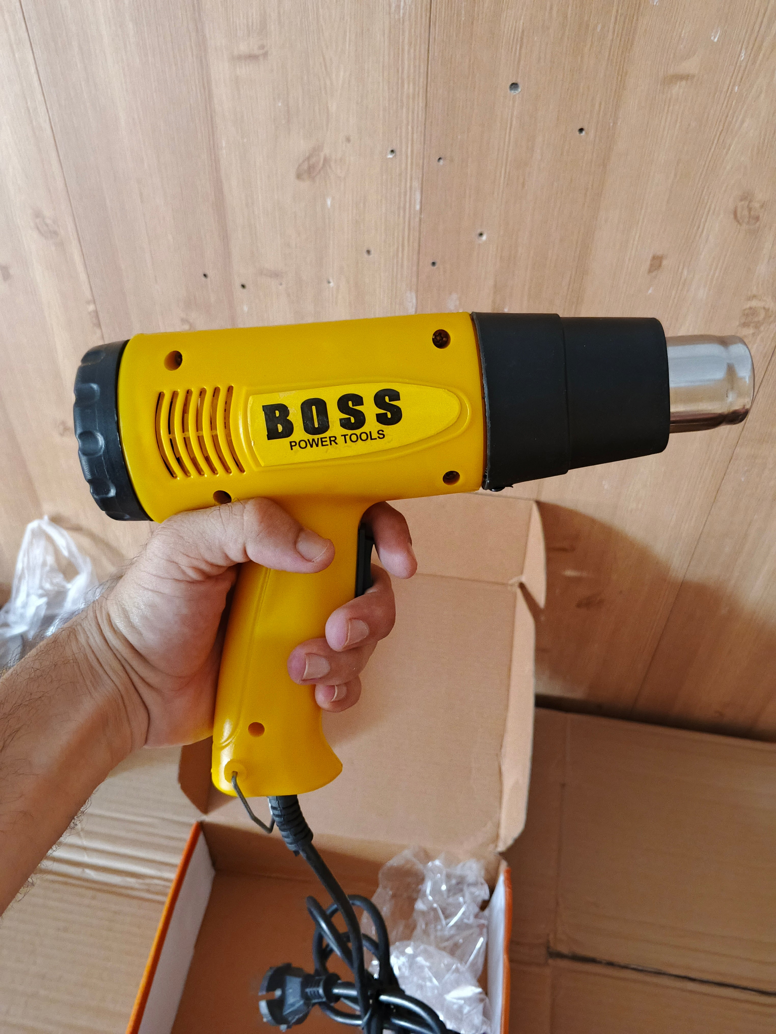 Boss Heavy Duty Hot Air Gun 2000W