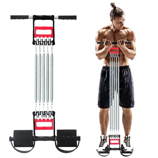 5 Springs 3-in-1 Multi-Functional Muscle/Chest Expander Device