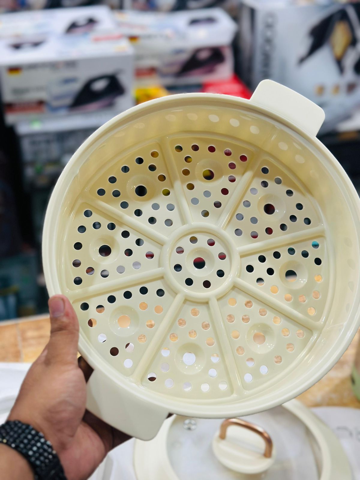 Lot Imported JIEXG 4L Electric Cooking Pot 1200W