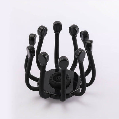 Electric Head Scalp Massager With 10 Vibration Contacts
