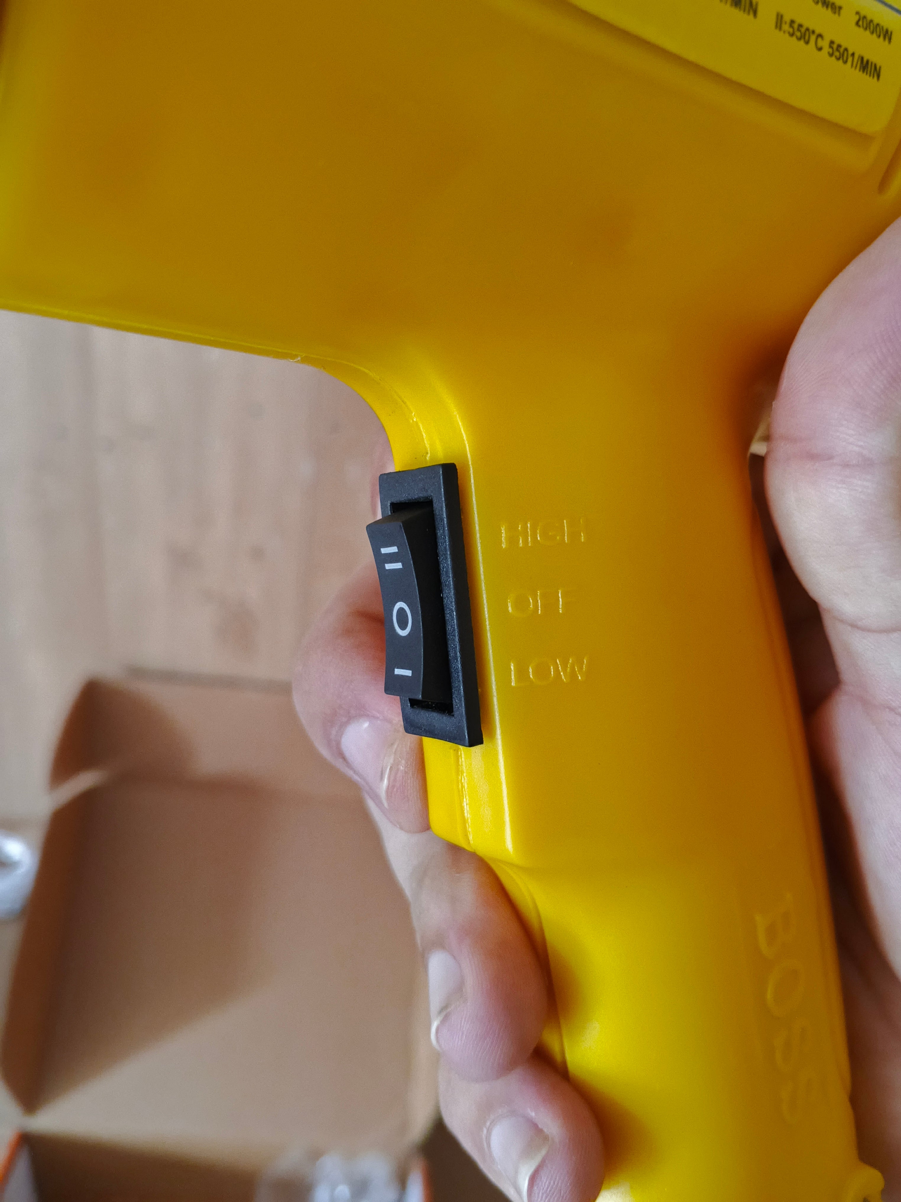 Boss Heavy Duty Hot Air Gun 2000W