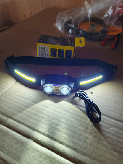 COBA High Performance LED Hands-Free Headlamp/Headlight