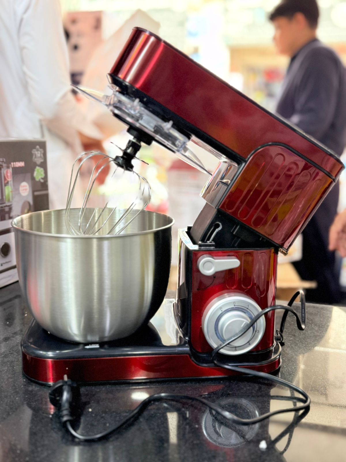 KitchenCook 1300W Stand Mixer - Dough Mixer 5.5L
