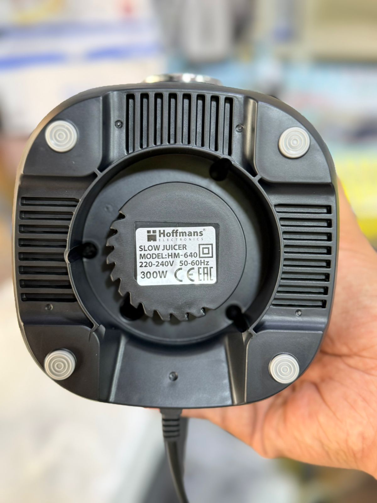 Hoffmans 300W Slow Juicer HM-640