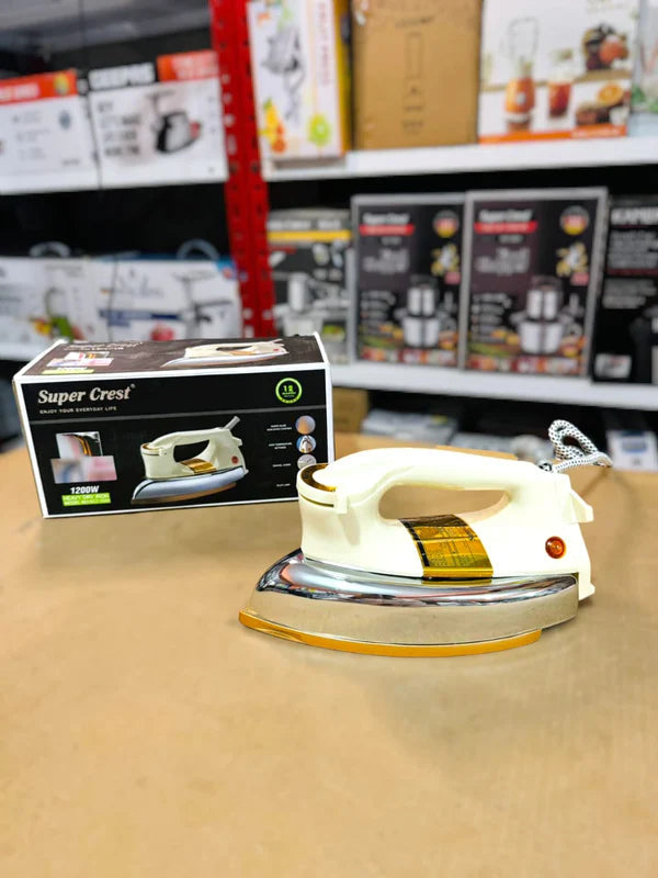 Super Crest Germany Heavy Duty Dry Iron 1200W