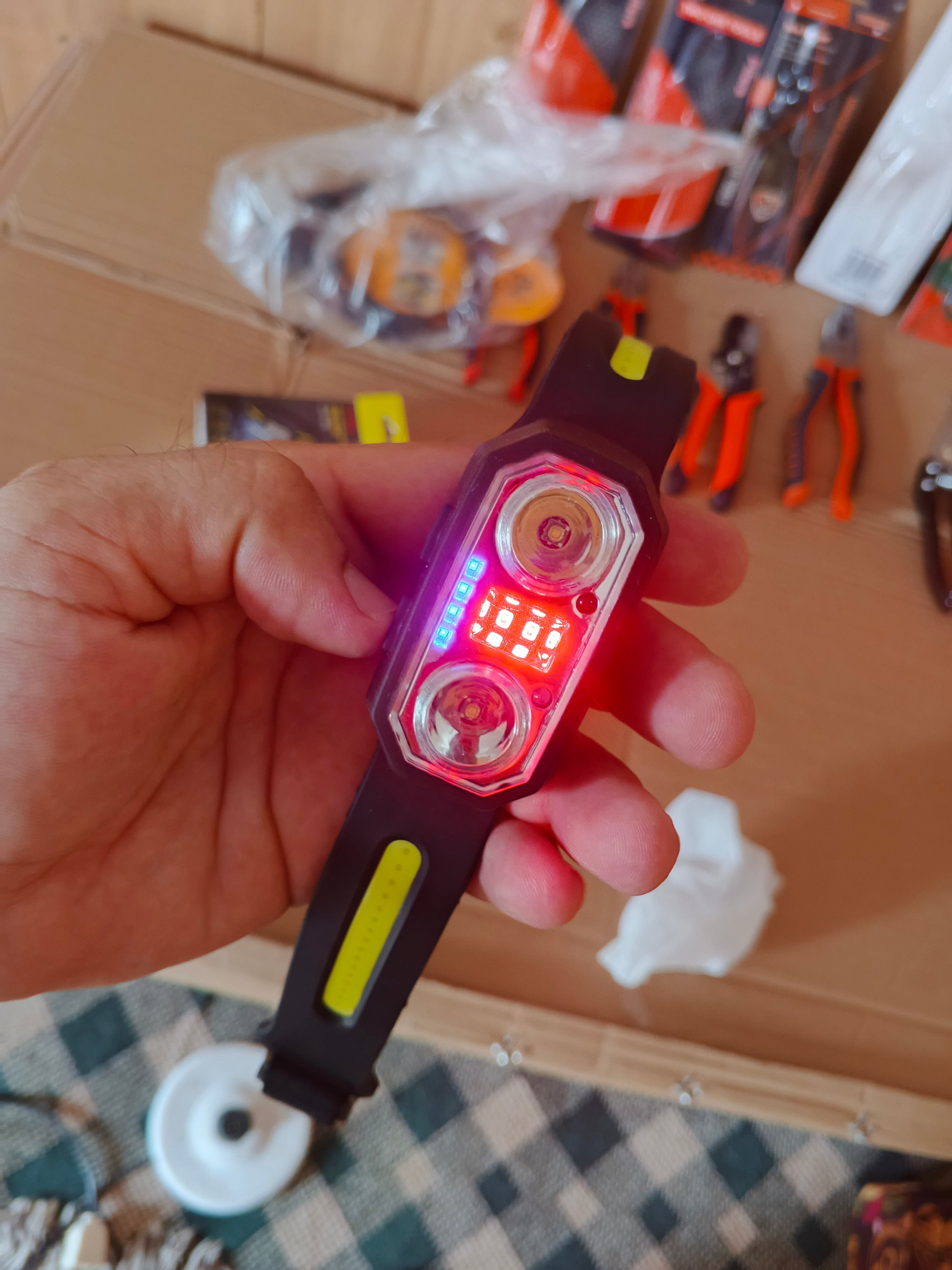 COBA High Performance LED Hands-Free Headlamp/Headlight