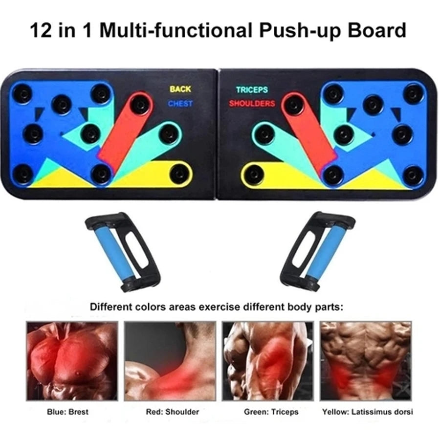 14-in-1 Push-Up Training Workout Board/Stand