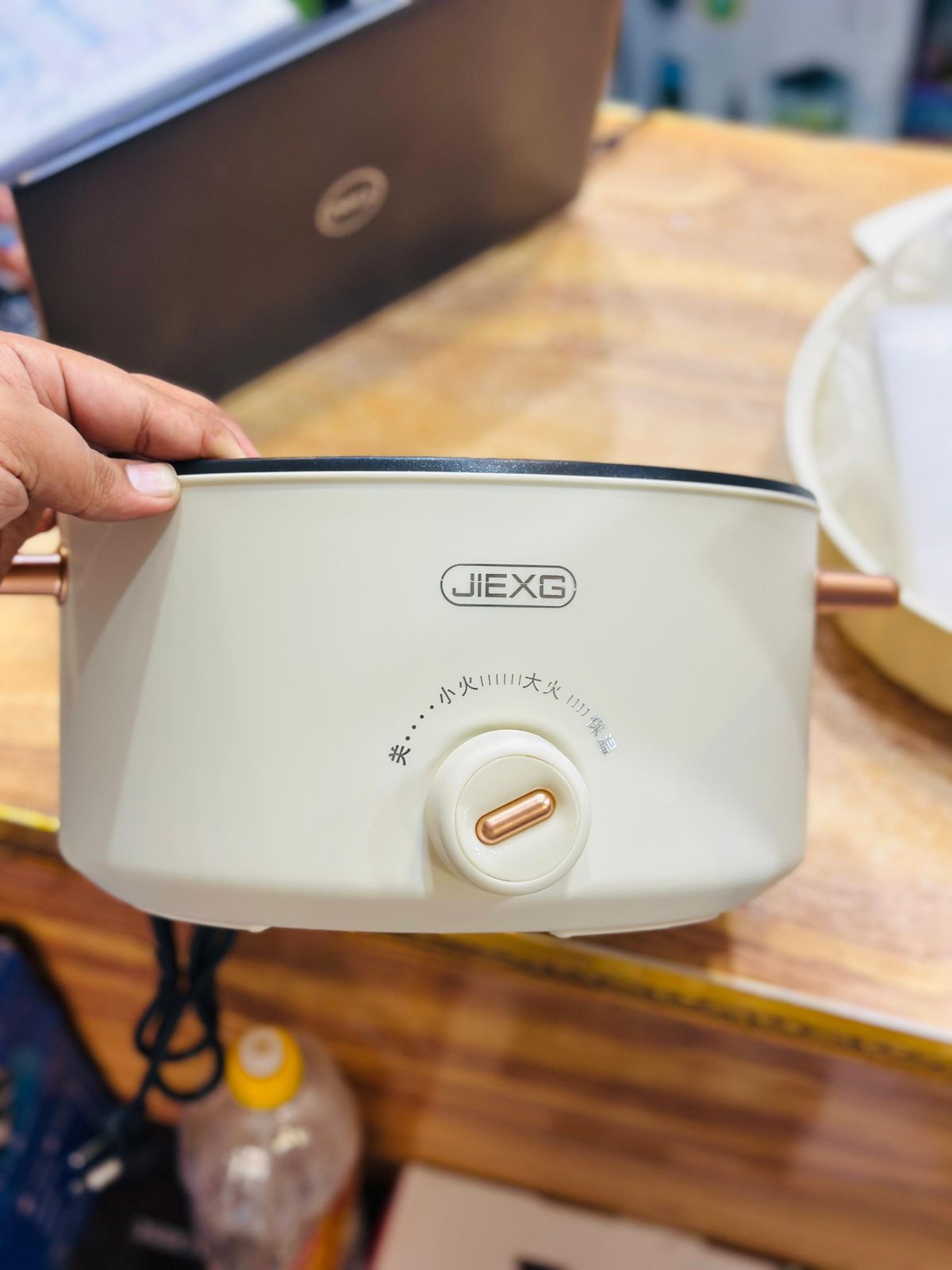 Lot Imported JIEXG 4L Electric Cooking Pot 1200W