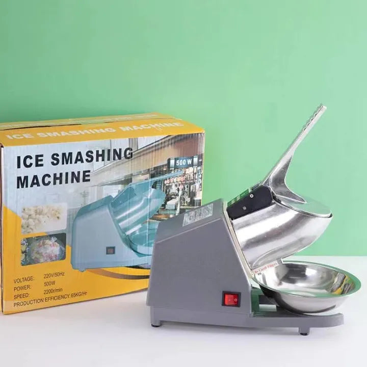 Ice Crushing Machine - Ice Smashing Electric Crusher Machine
